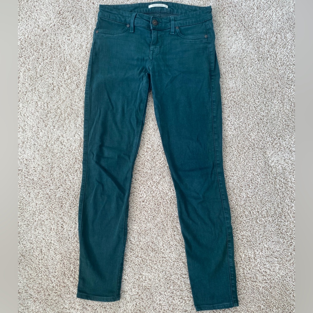 Rich & Skinny Teal Jeans